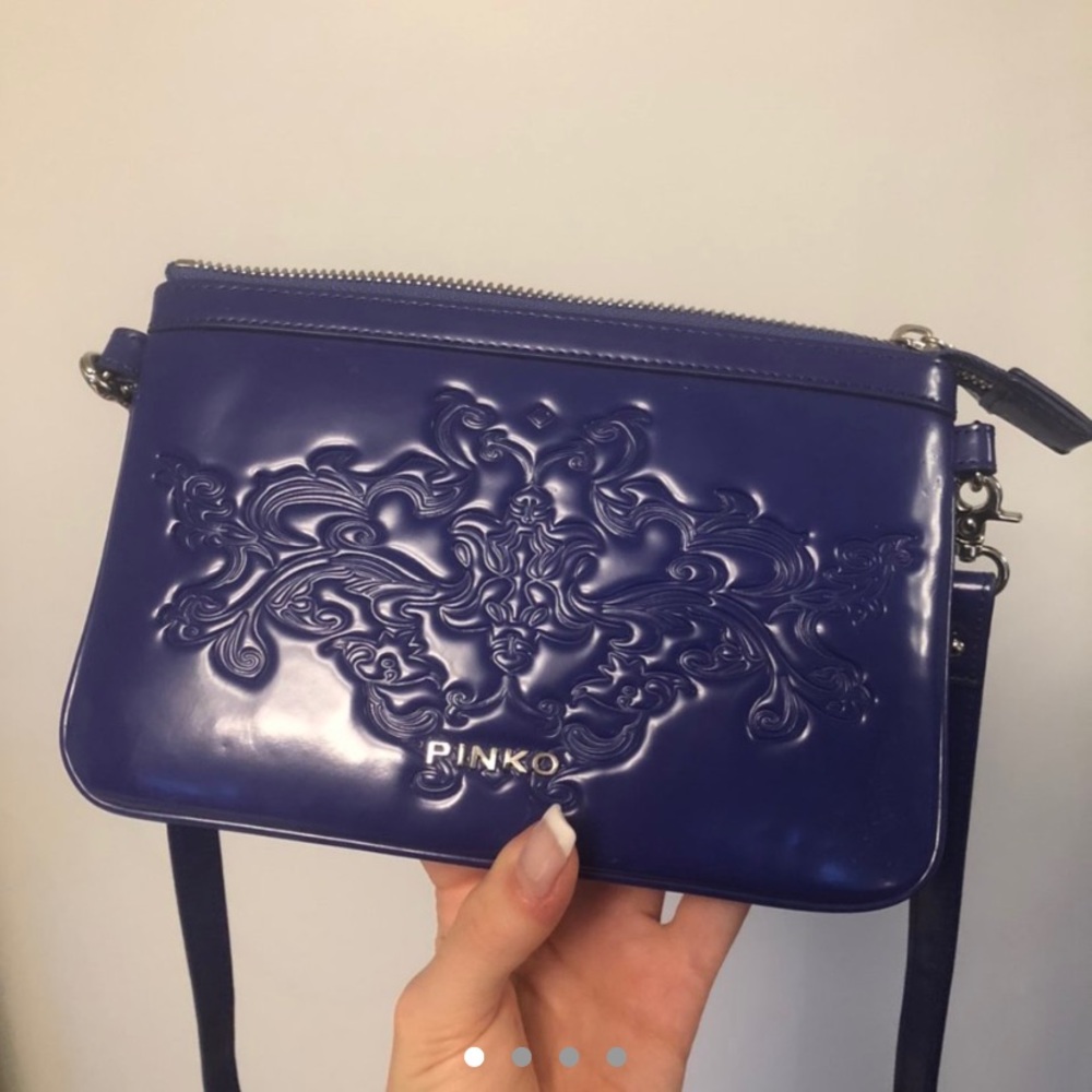 Pinko crossbody purple bag